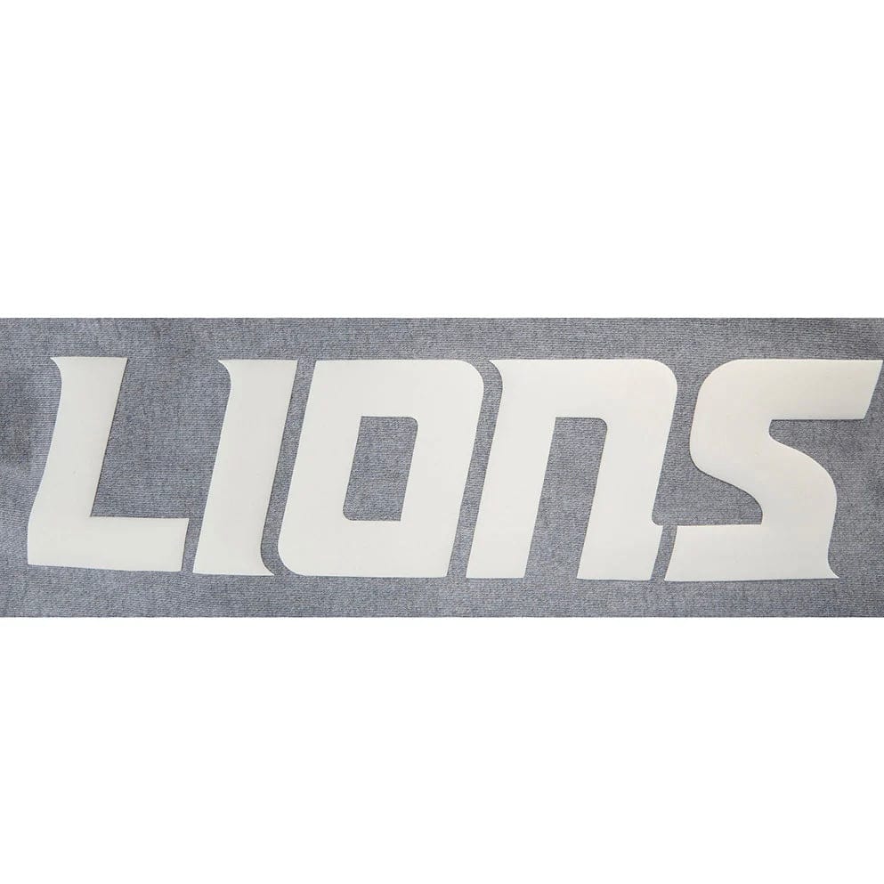 Pro Standard Detroit Lions Street Team Pullover Hoodie (Washed Grey) - Image 5