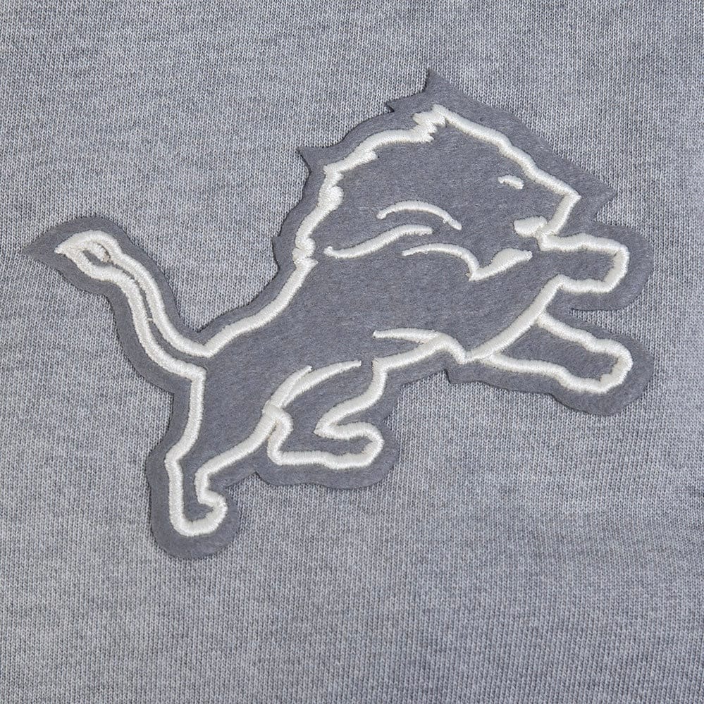 Pro Standard Detroit Lions Street Team Pullover Hoodie (Washed Grey) - Image 6