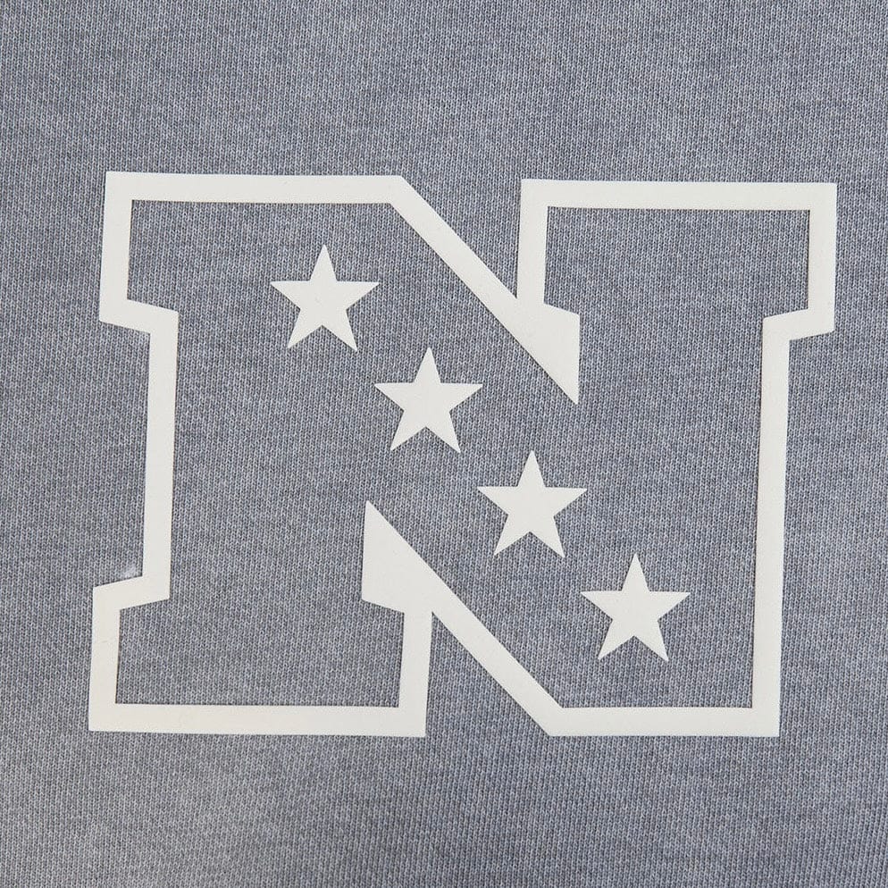 Pro Standard Detroit Lions Street Team Pullover Hoodie (Washed Grey) - Image 7