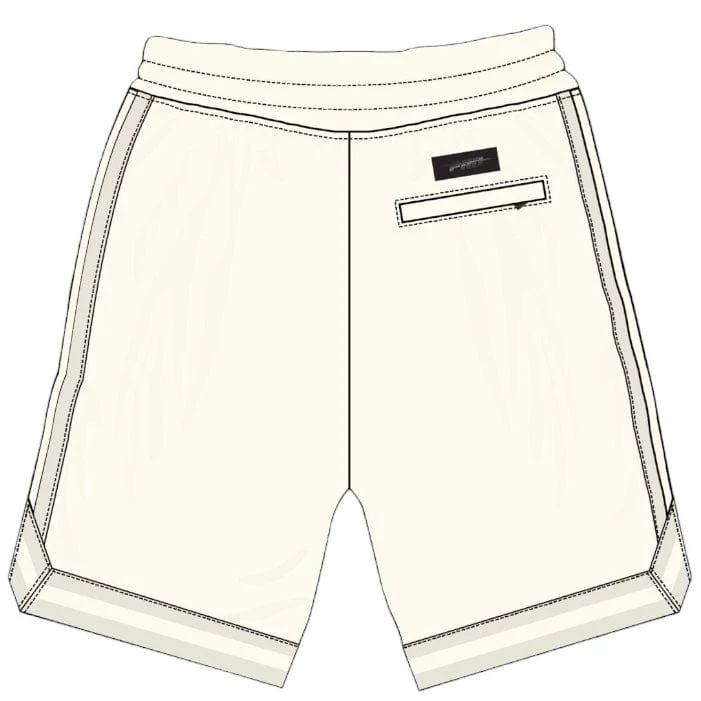 Pro Standard Detroit Lions Triple Tonal Dk Short (Eggshell) - Image 2
