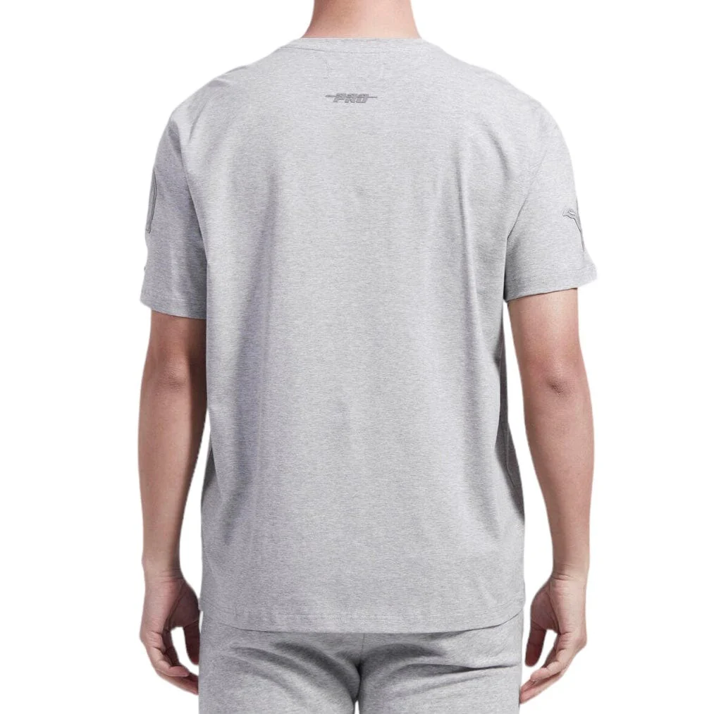 Pro Standard Detroit Lions Triple Tonal SJ Tee (Heather Grey) - Image 4