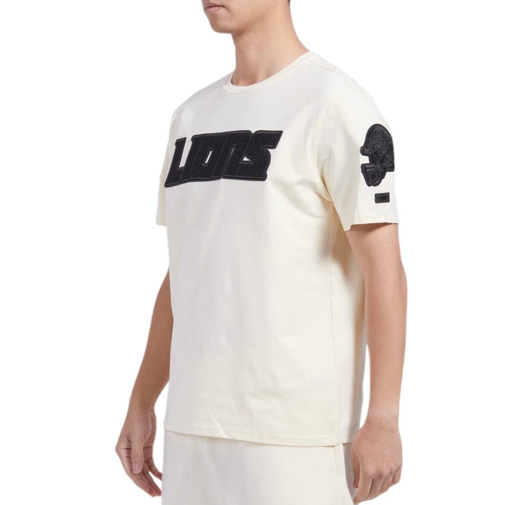 Pro Standard Detroit Lions Triple Tonals SJ Tee (Eggshell) - Image 3