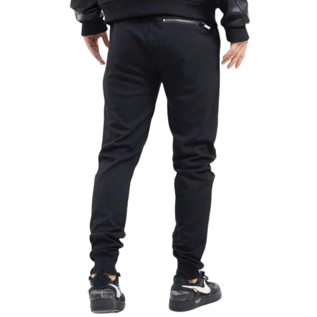 Pro Standard Detroit Pistons Dk Joggers (Triple Black) BDP454612 - Image 4