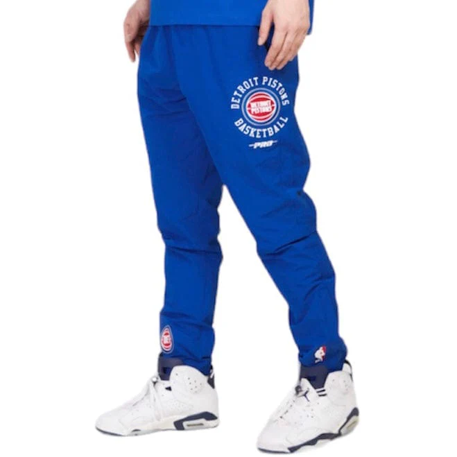 Pro Standard Detroit Pistons Hybrid Woven Pants (Royal Blue) BDP459863-RYB - Image 3