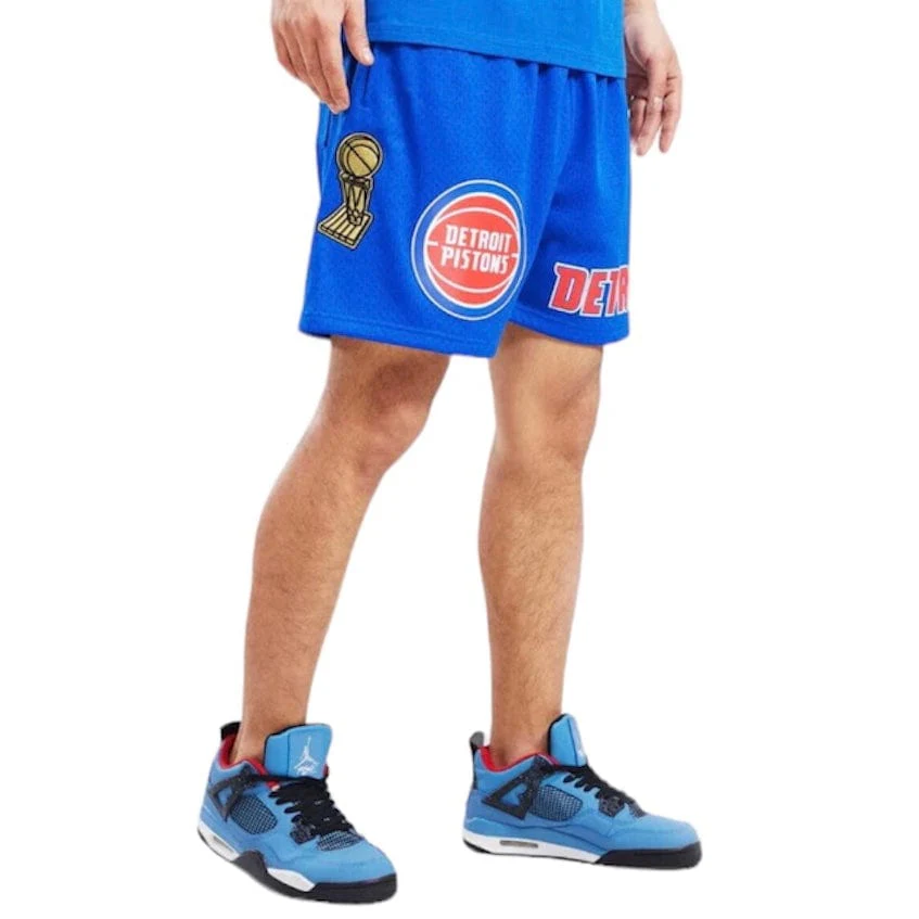 Pro Standard Detroit Pistons Jersey Shorts (Royal Blue) BDP353948-RYB - Image 2