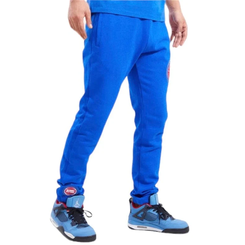 Pro Standard Detroit Pistons Mash Up Sweatpants (Royal Blue) BDP454264-RYB - Image 2