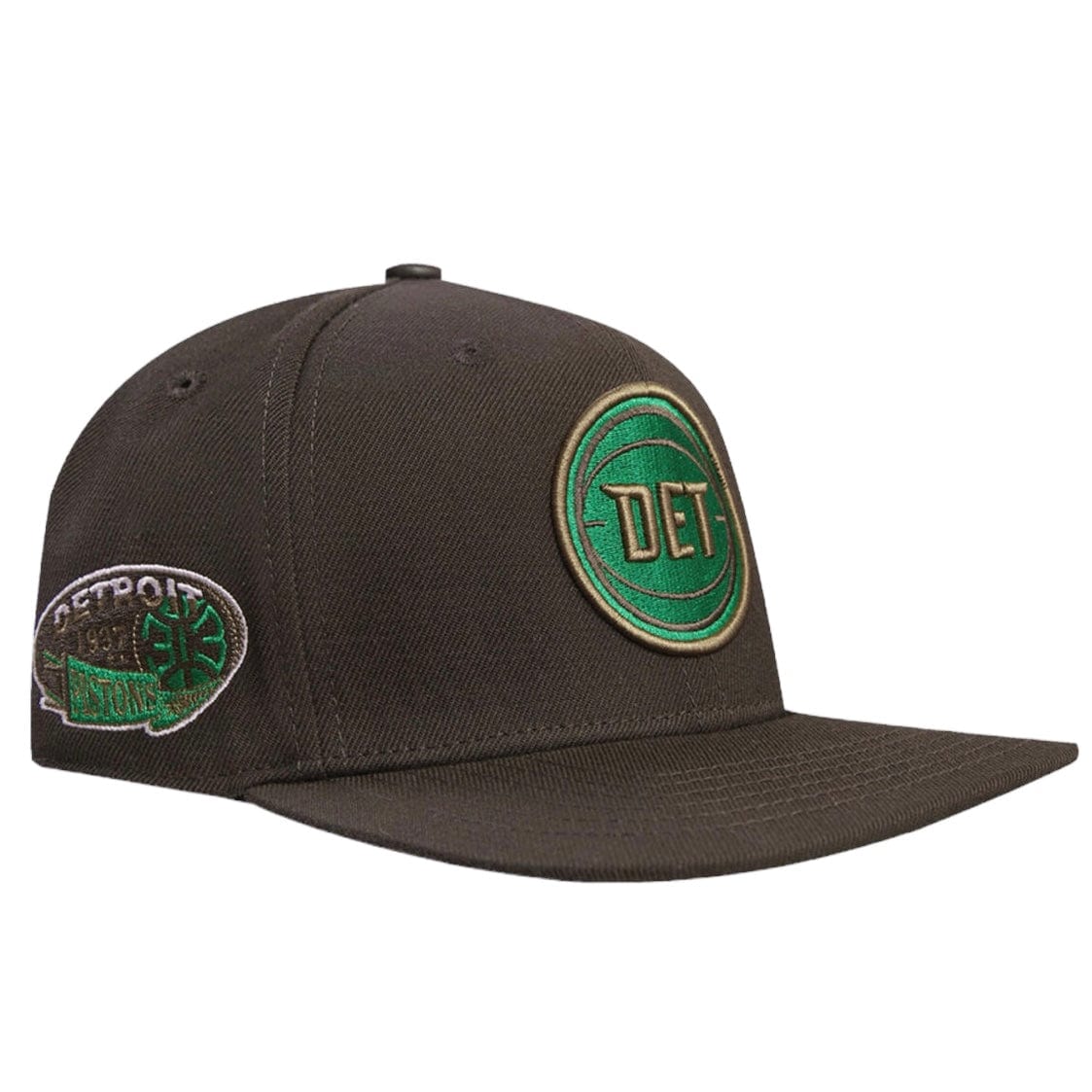 Pro Standard Detroit Pistons Sport Side Patch Snapback (Brown) BDP7514515 - Image 4