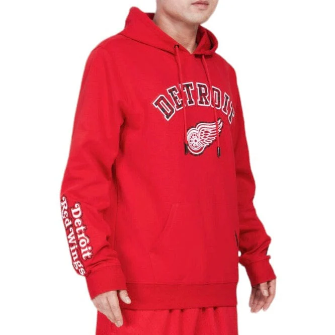Pro Standard Detroit Red Wings Animal Print DK Po Hoodie (Red) HDR566008 - Image 2