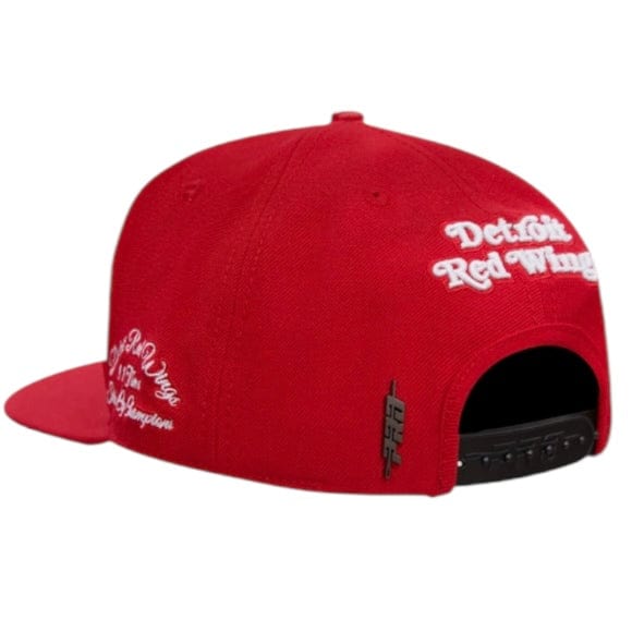 Pro Standard Detroit Red Wings Hybrid Wool Snapback (Red) - Image 4