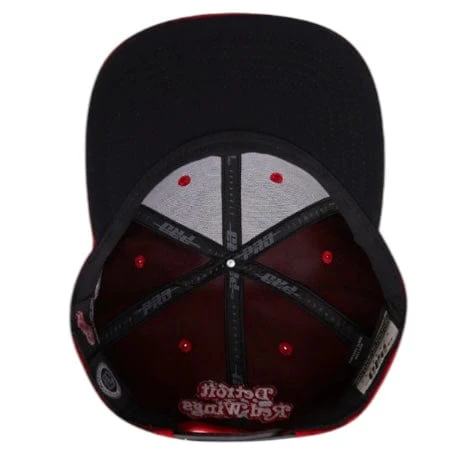 Pro Standard Detroit Red Wings Hybrid Wool Snapback (Red) - Image 6