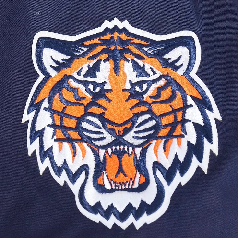 Pro Standard Detroit Tigers Living Large Twill Jacket (Midnight Navy) - Image 7