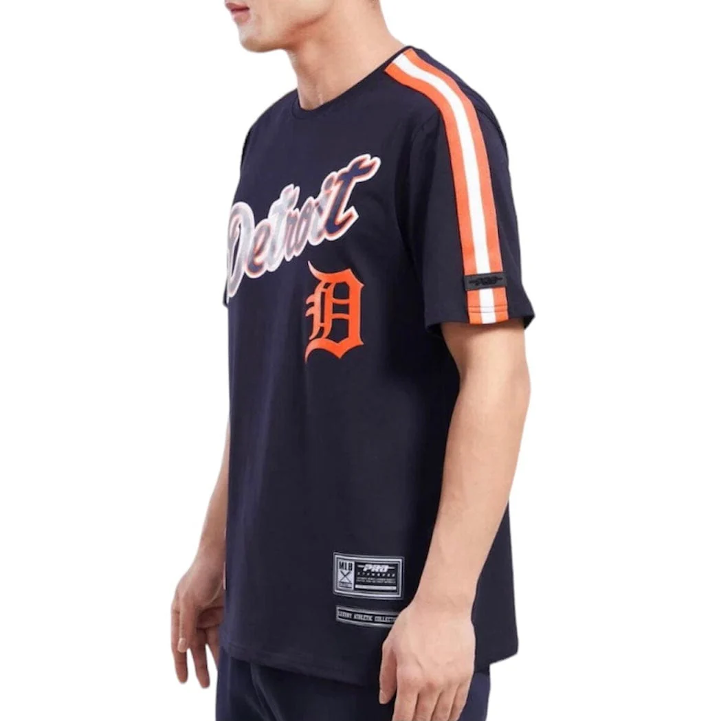 Pro Standard Detroit Tigers Pro Team Taping Shirt (Midnight Navy) LDT133616 - Image 3