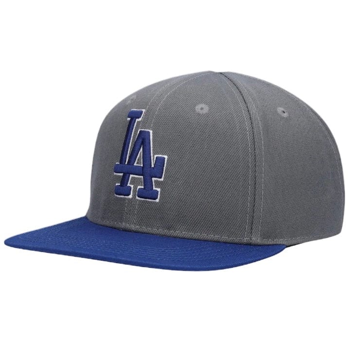 Pro Standard Los Angeles Dodgers Logo Snapback (Gray/Navy) - Image 3