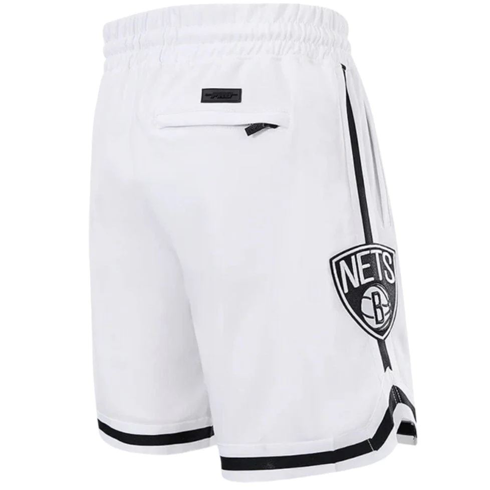 Pro Standard Nba Brooklyn Nets Logo Short (White) BBN352498-WHT - Image 2