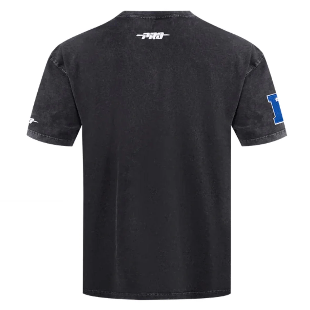 Pro Standard NFL Detroit Lions Chrome Jersey Drop Shoulder Tee (Black Wash) - Image 2