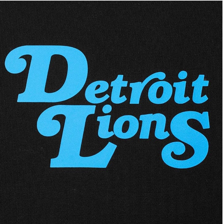 Pro Standard NFL Detroit Lions Souvenir Fleece Pullover Hoodie (Black) - Image 5
