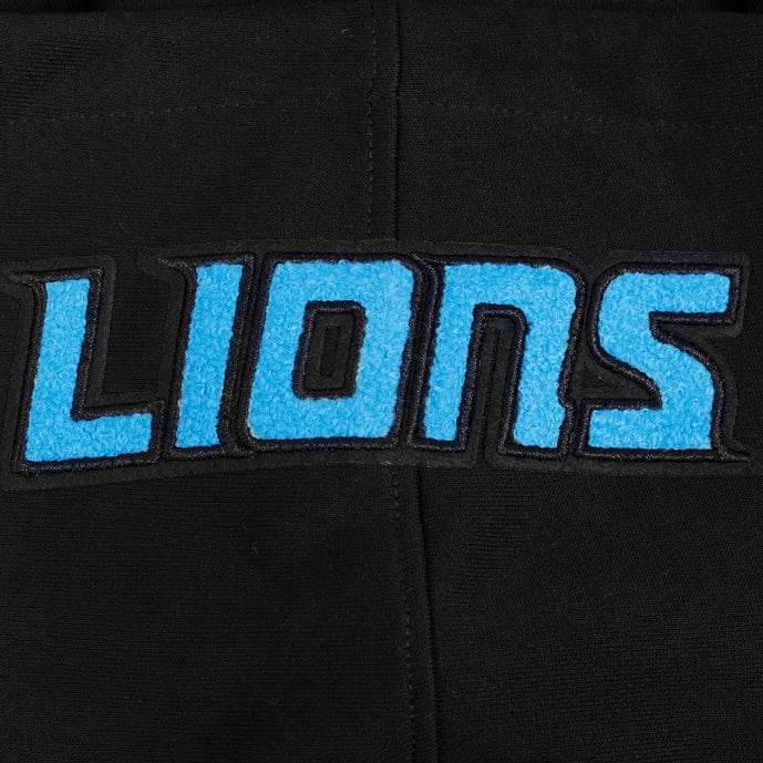 Pro Standard NFL Detroit Lions Souvenir Fleece Pullover Hoodie (Black) - Image 6