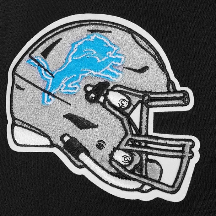 Pro Standard NFL Detroit Lions Souvenir Fleece Pullover Hoodie (Black) - Image 8