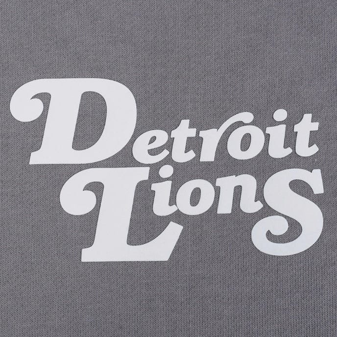 Pro Standard NFL Detroit Lions Souvenir Fleece Pullover Hoodie (Gray) - Image 8