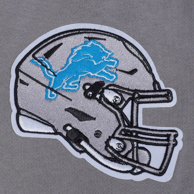 Pro Standard NFL Detroit Lions Souvenir Fleece Pullover Hoodie (Gray) - Image 9