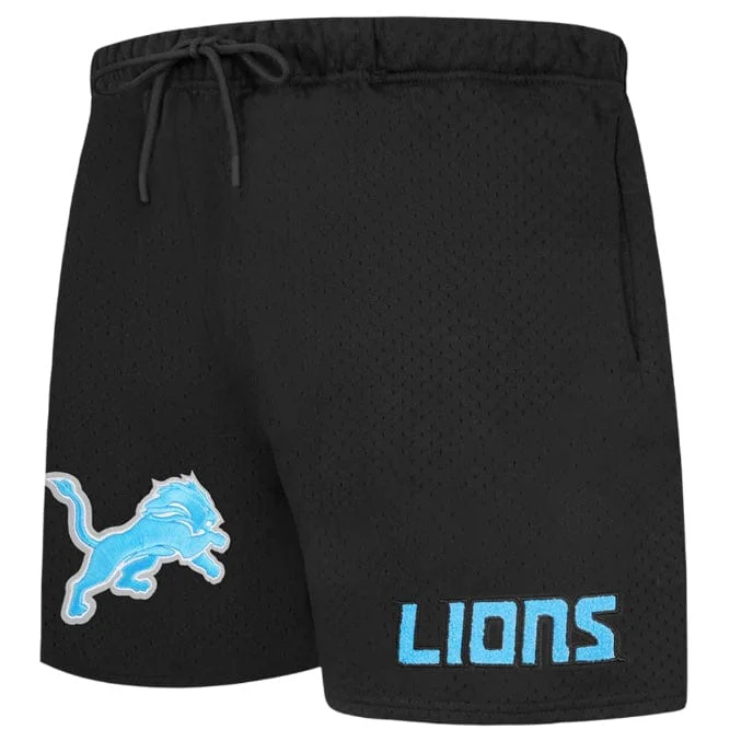 Pro Standard NFL Detroit Lions Souvenir Mesh Short (Black) - Image 2