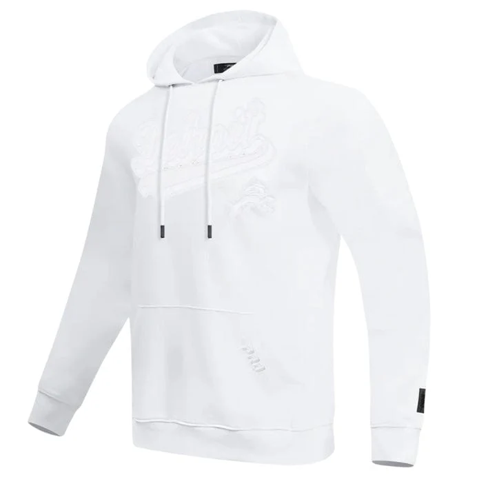 Pro Standard NFL Detroit Lions White Out Pullover Hoodie (White) - Image 2