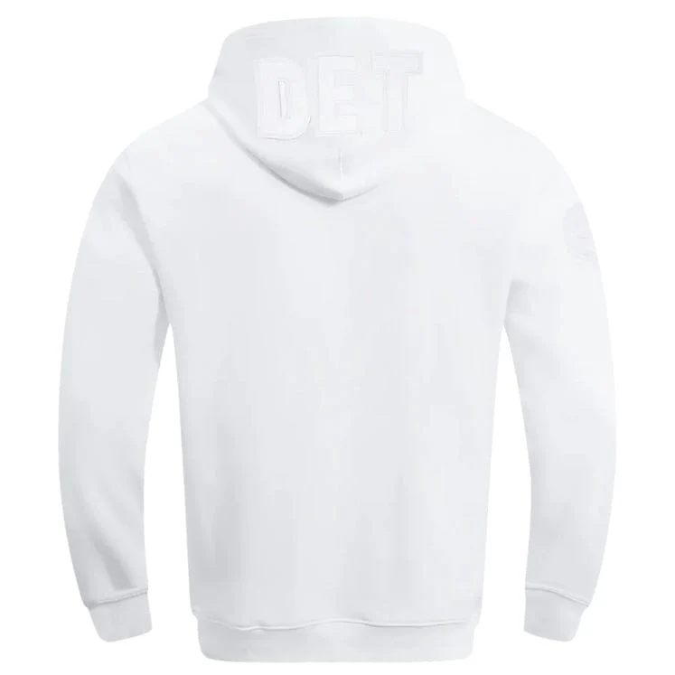 Pro Standard NFL Detroit Lions White Out Pullover Hoodie (White) - Image 3