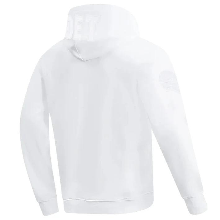 Pro Standard NFL Detroit Lions White Out Pullover Hoodie (White) - Image 4