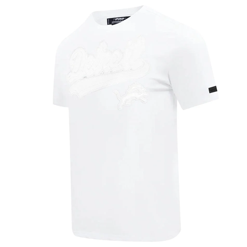 Pro Standard NFL Detroit Lions White Out Single Jersey Tee (White) - Image 2