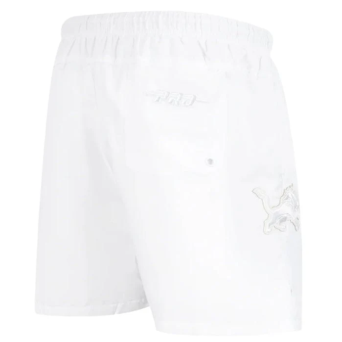 Pro Standard NFL Detroit Lions White Out Woven Short (White) - Image 3