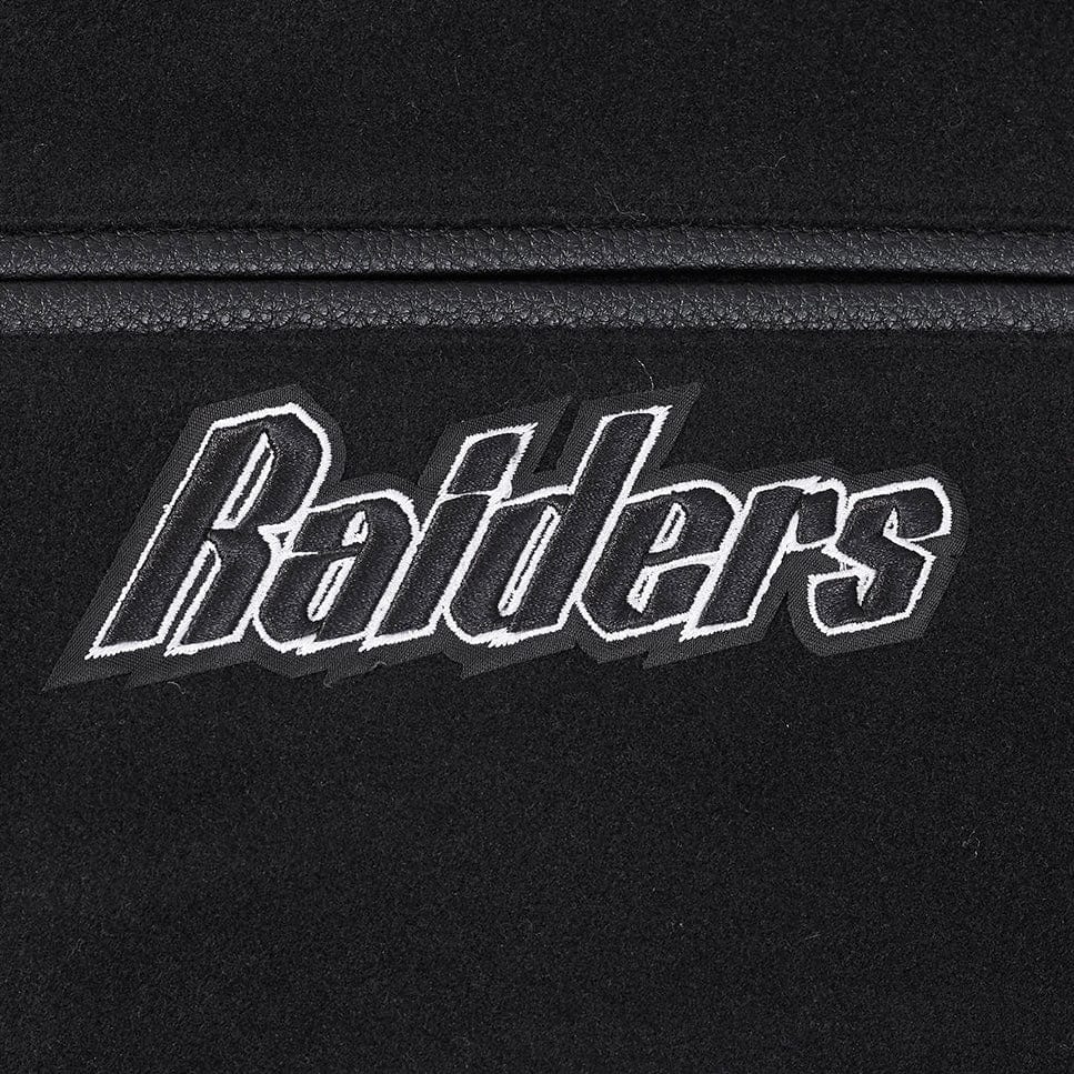 Pro Standard NFL Las Vegas Raiders Best Of Men's Varsity Jacket (Black/Gray) - Image 6