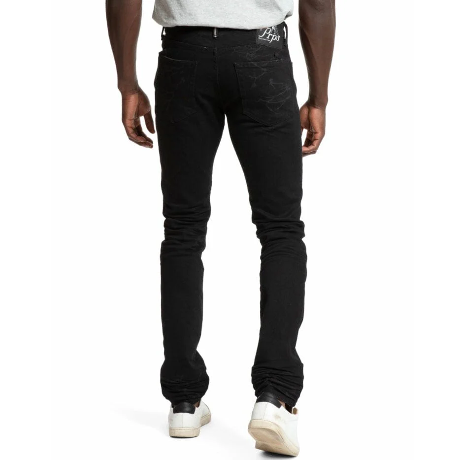 Prps Cayenne Selvedge Halo Jean (Black) E98P61Y - Image 4