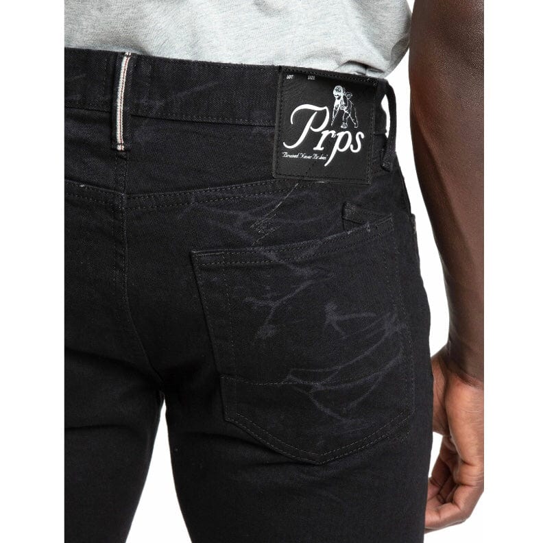 Prps Cayenne Selvedge Halo Jean (Black) E98P61Y - Image 5