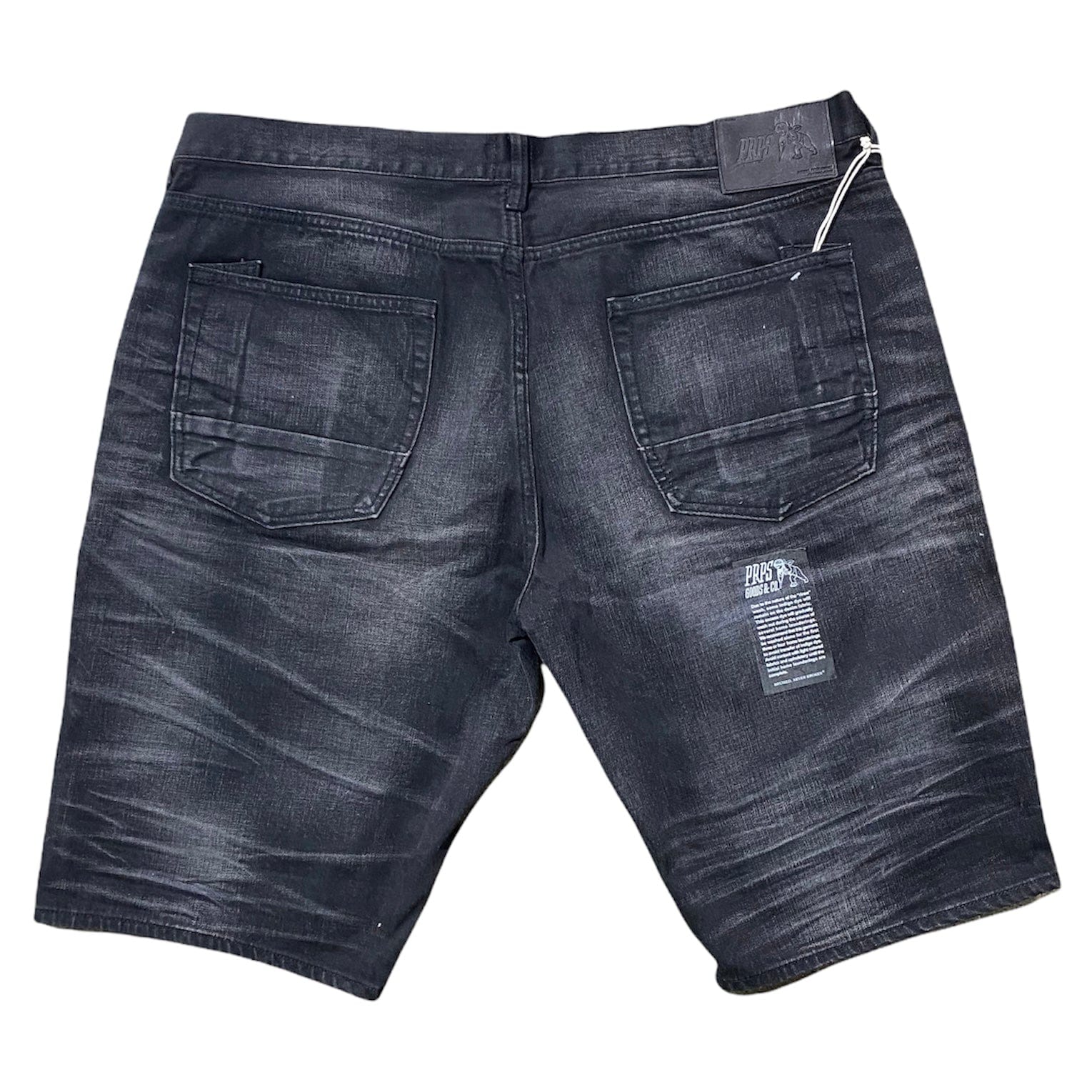 PRPS Denim Short (Black) - E80P174E - Image 2