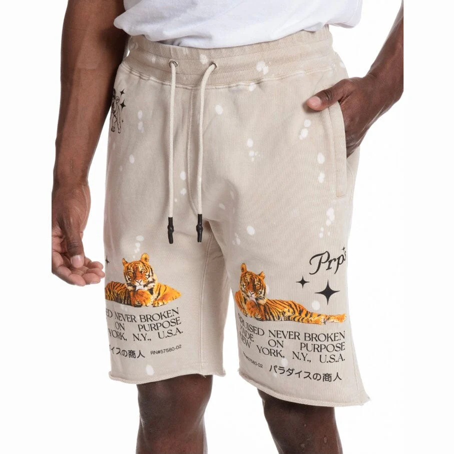 Prps Feline Shorts (Oatmeal) E100P33SH - Image 2