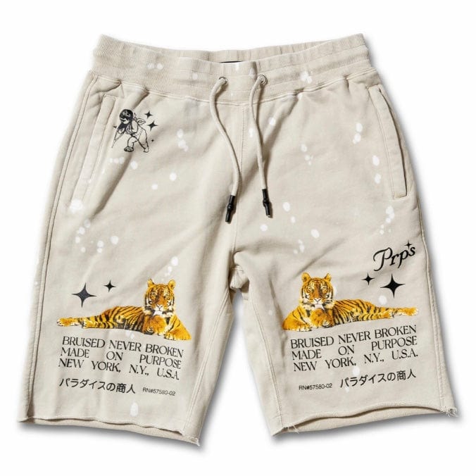 Prps Feline Shorts (Oatmeal) E100P33SH - Image 5