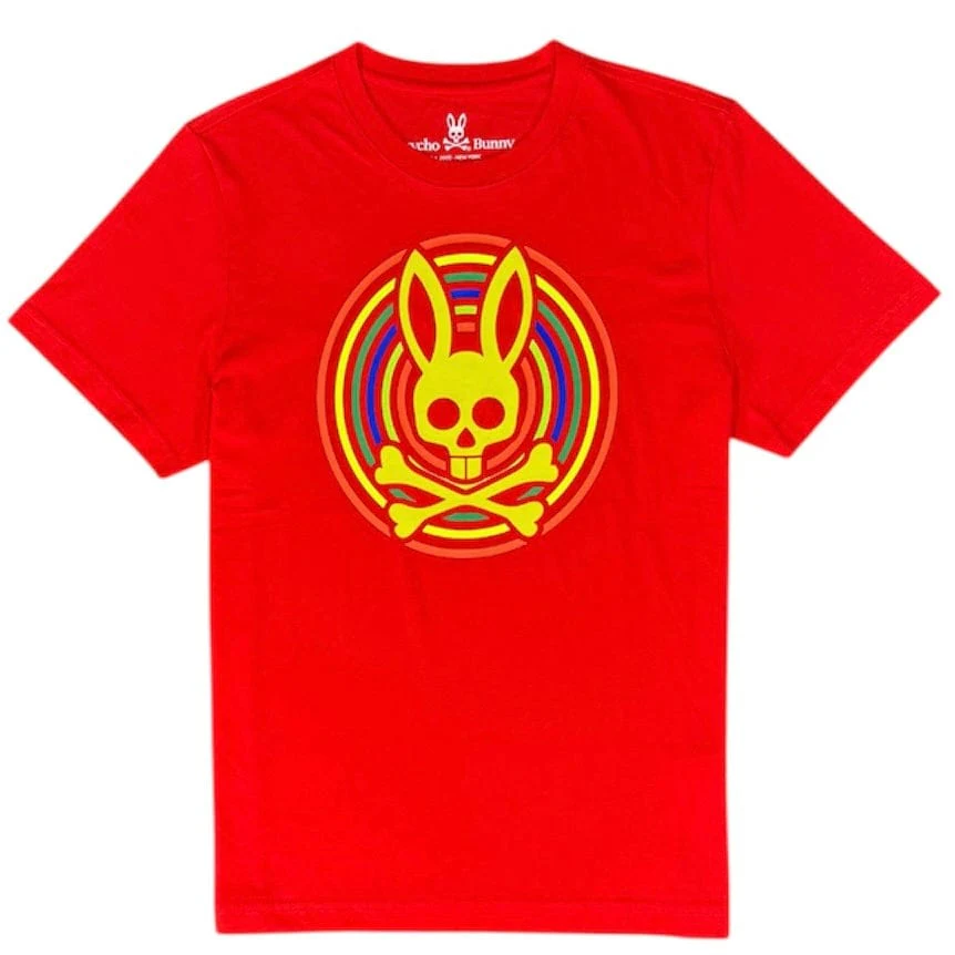 Psycho Bunny Andrew Tee (Red Spice) B6U241S1PC