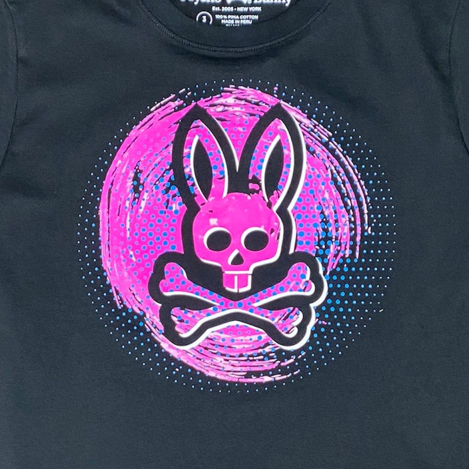 Psycho Bunny Downey T Shirt (Black) - Image 2