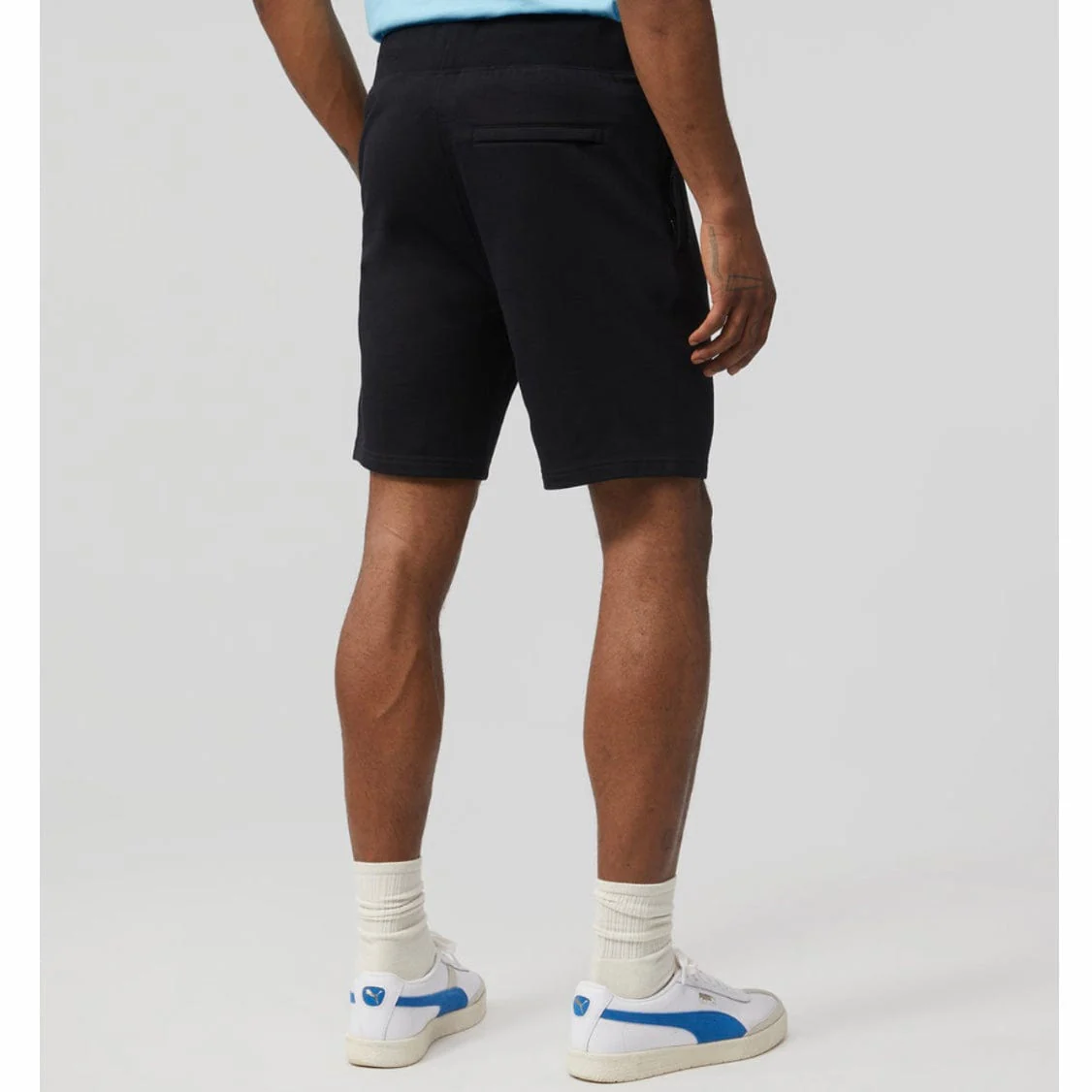 Psycho Bunny Hindes Sweat Shorts (Black) B6R416T1FT - Image 3