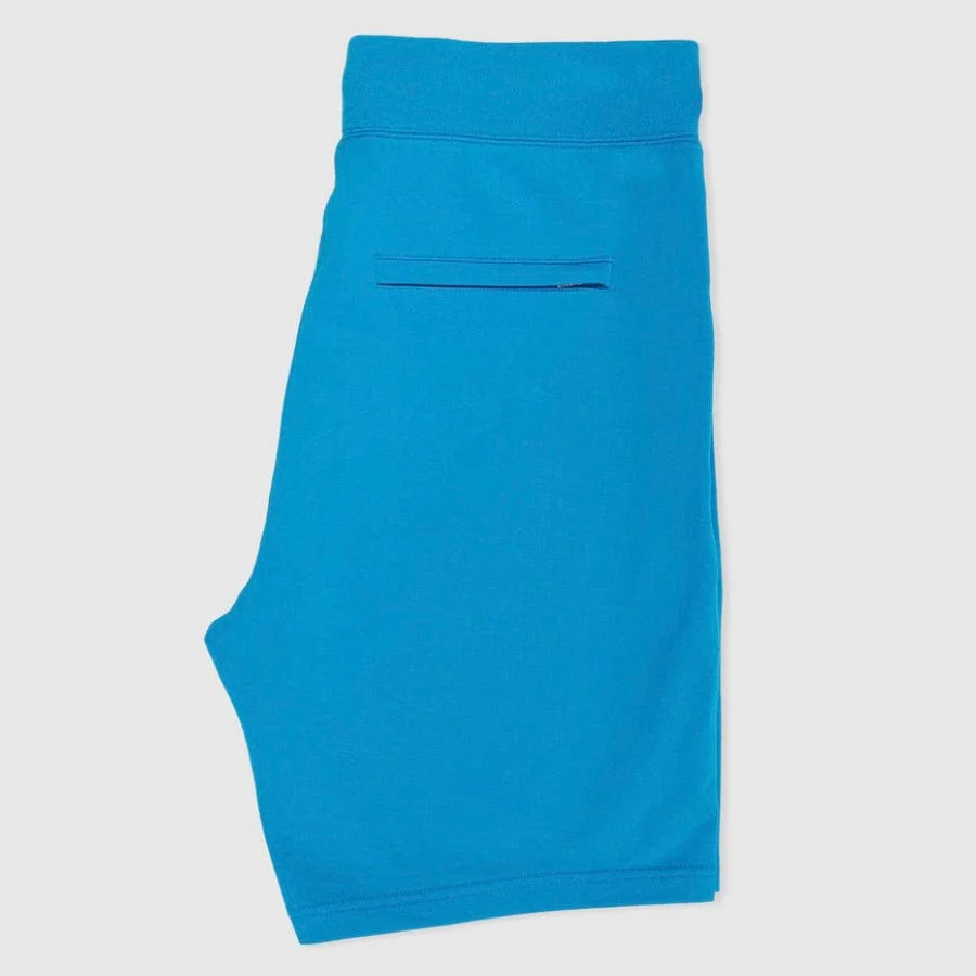 Psycho Bunny Hindes Sweat Shorts (Seaport Blue) B6R416T1FT - Image 6