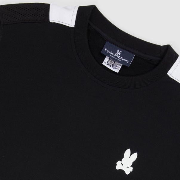 Psycho Bunny Wilkes Sweatshirt (Black) B6S259W1FT - Image 7