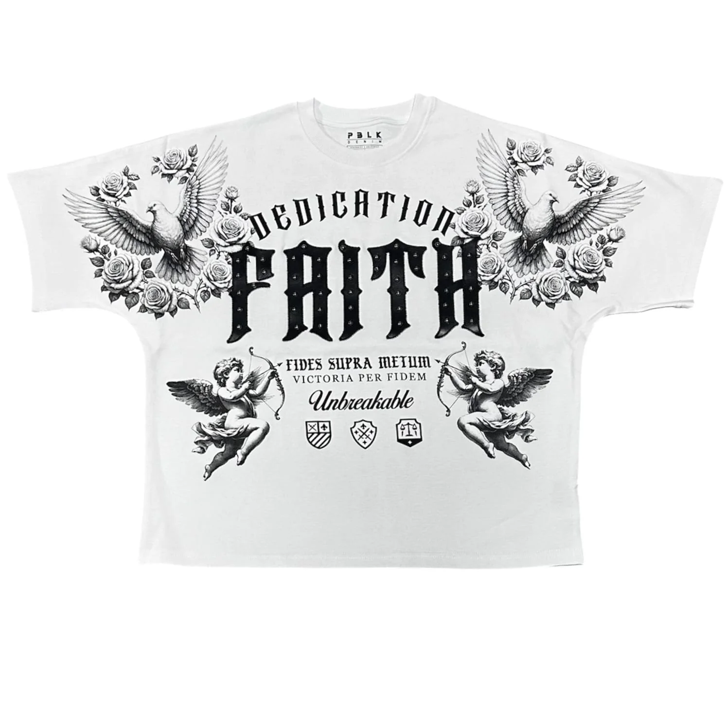 Publik Faith Dove & Skull Dedication Set (White) - Image 2