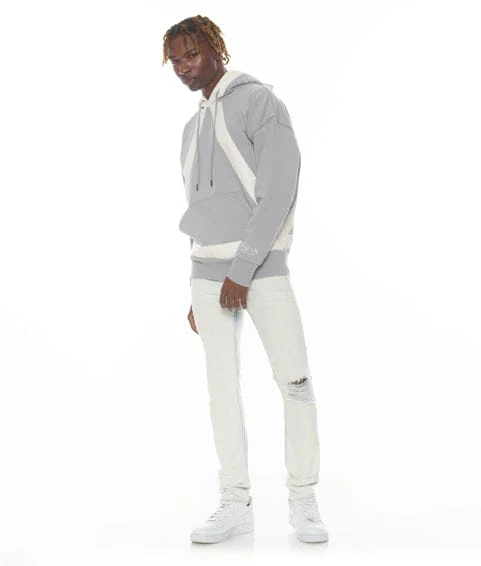 PULLOVER SWEATSHIRT IN GHOST GREY - Image 3