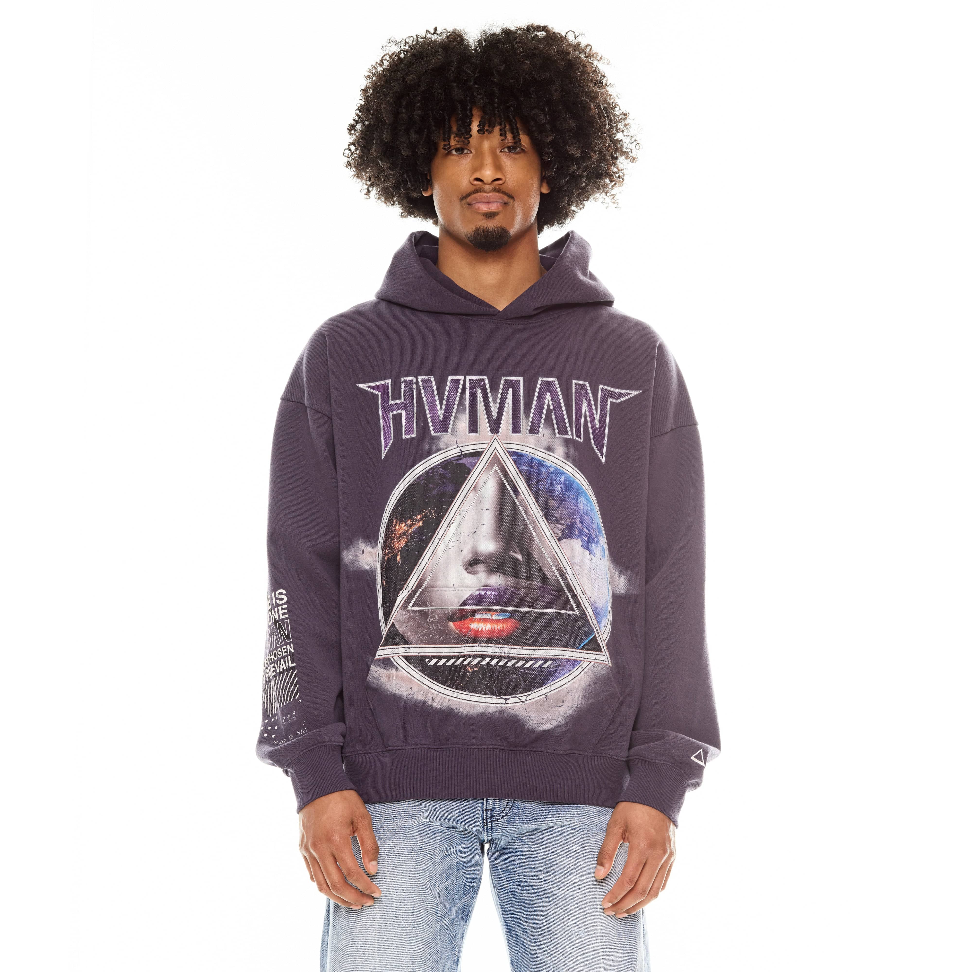 PULLOVER SWEATSHIRT IN PARACHUTE PURPLE - Image 2