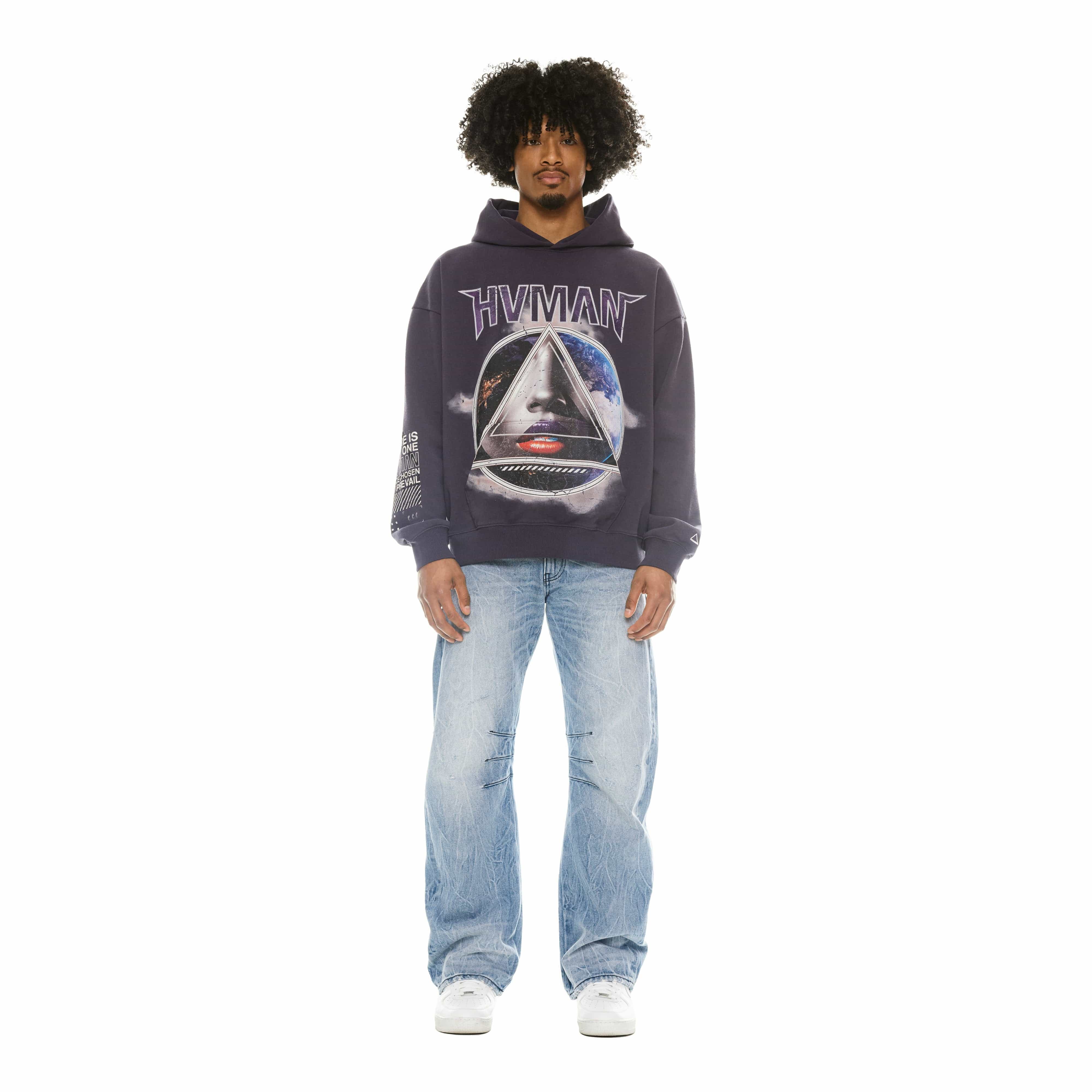 PULLOVER SWEATSHIRT IN PARACHUTE PURPLE - Image 4