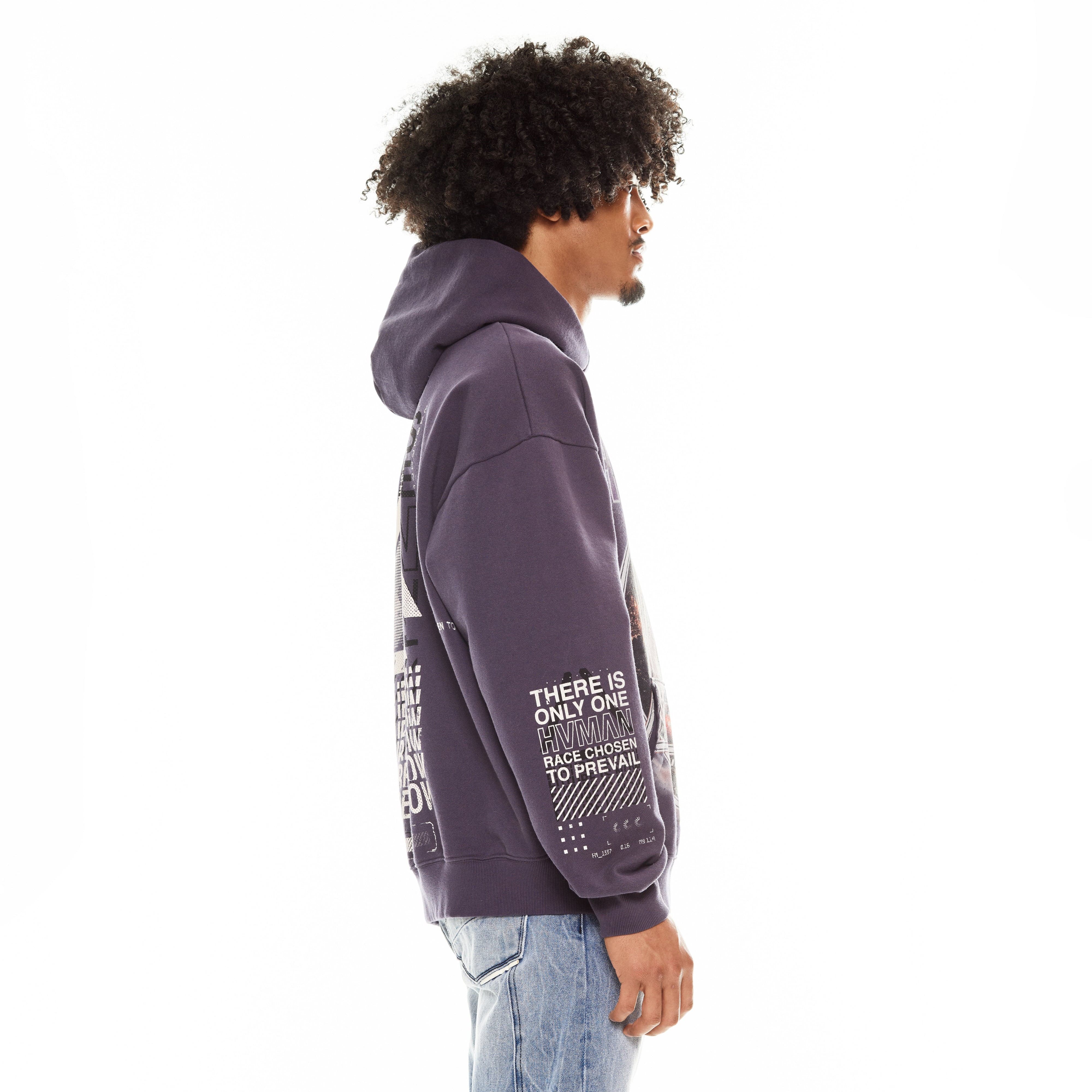 PULLOVER SWEATSHIRT IN PARACHUTE PURPLE - Image 5