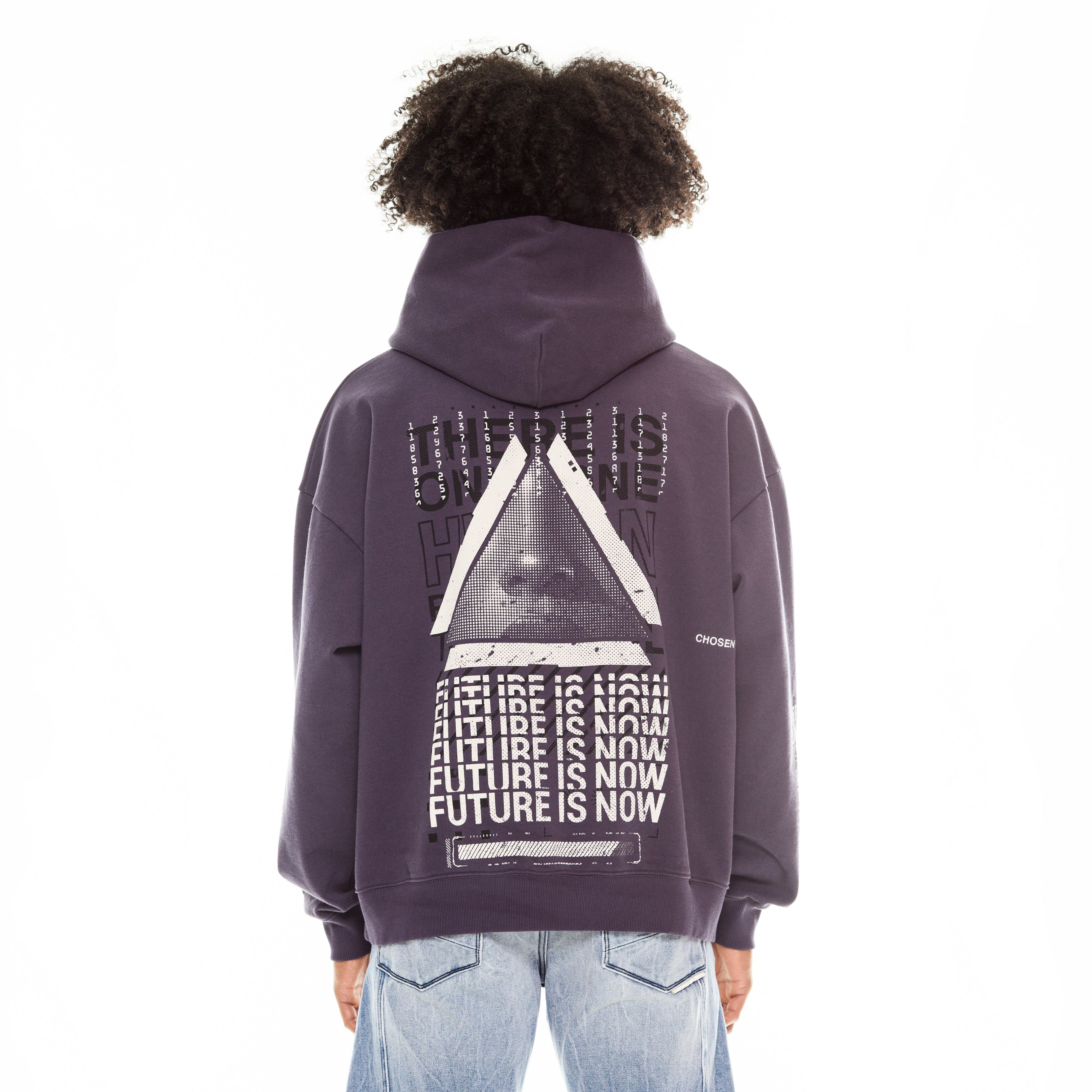 PULLOVER SWEATSHIRT IN PARACHUTE PURPLE - Image 6