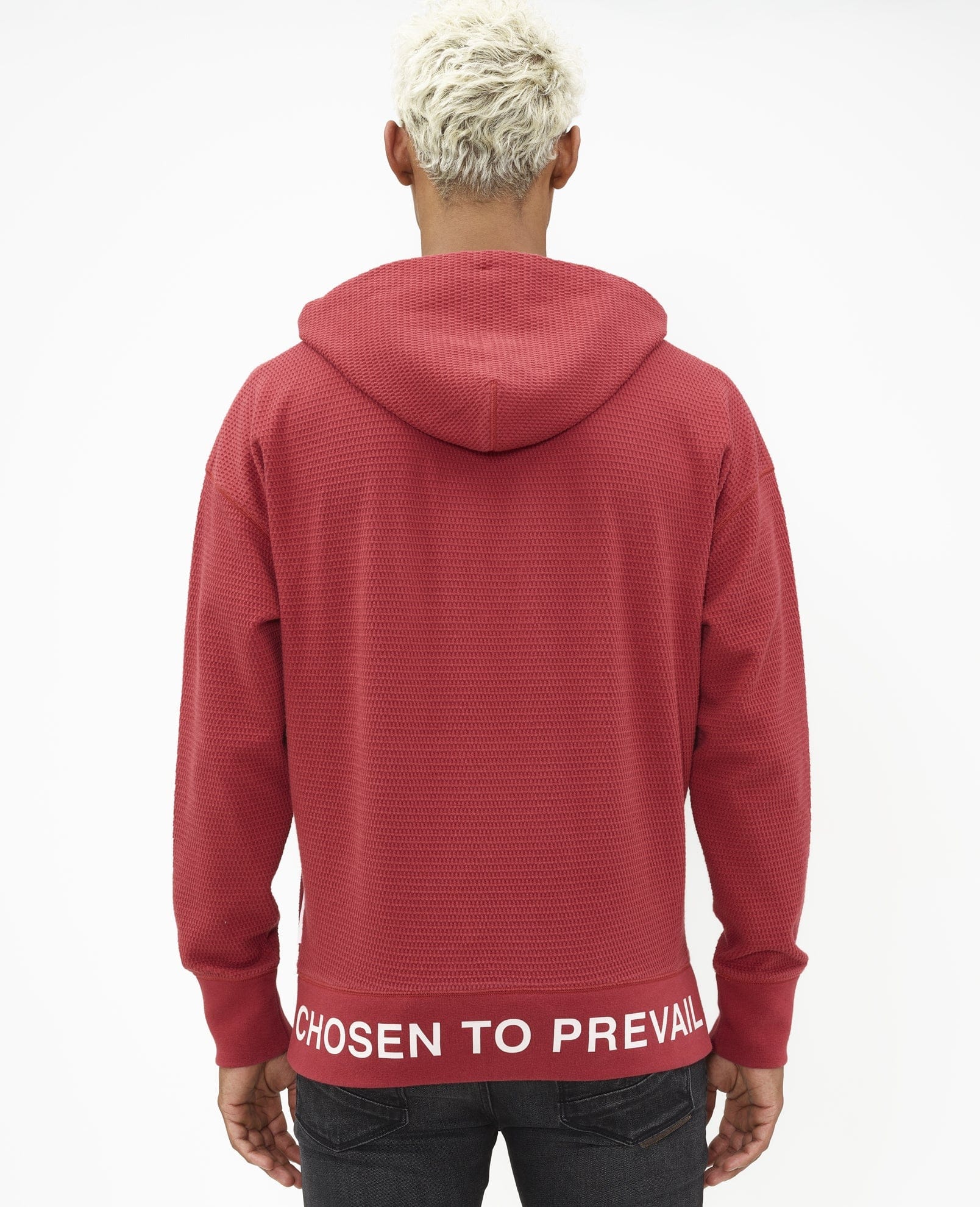 PULLOVER SWEATSHIRT IN ROSEWOOD - Image 2