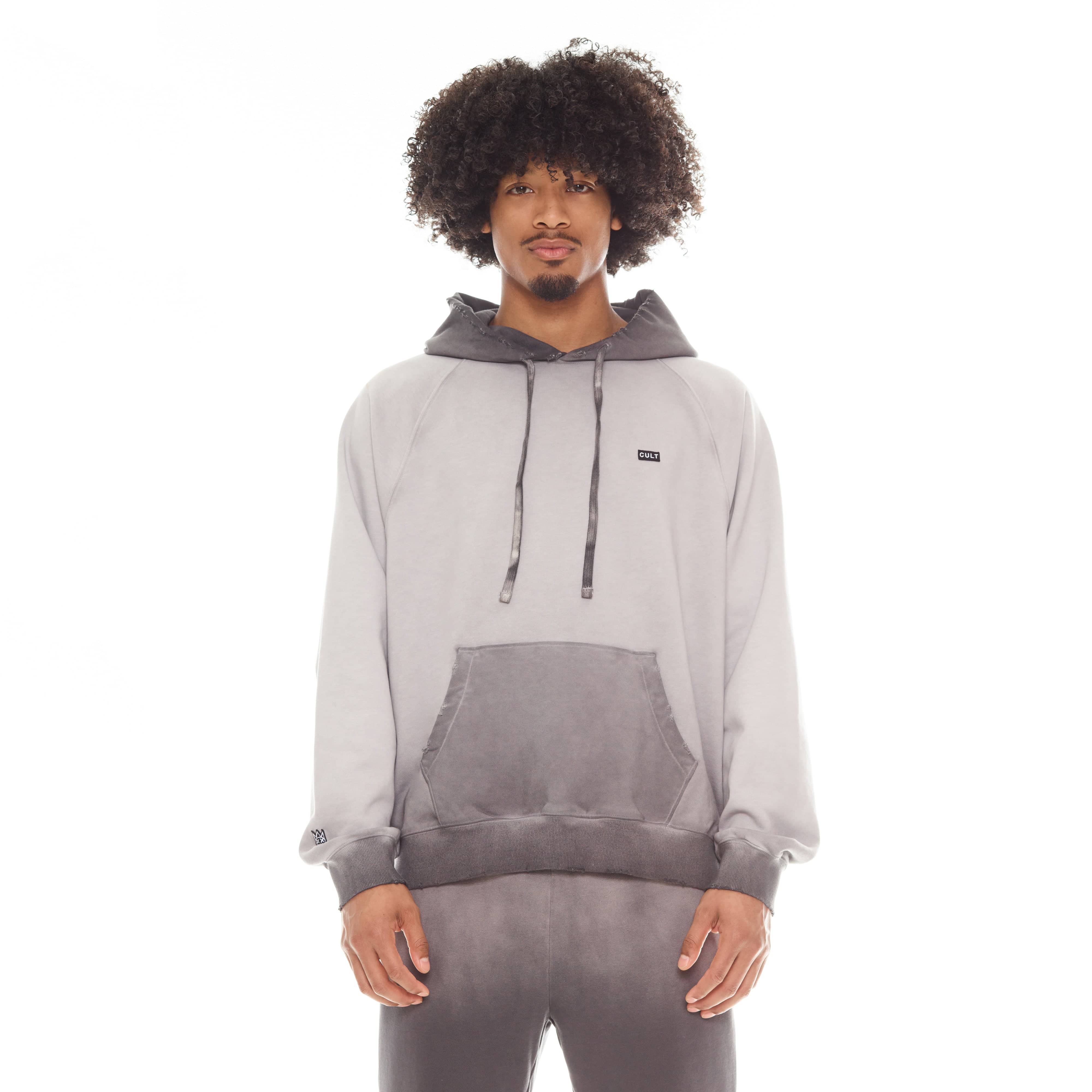 PULLOVER SWEATSHIRT IN VINTAGE CHARCOAL - Image 2