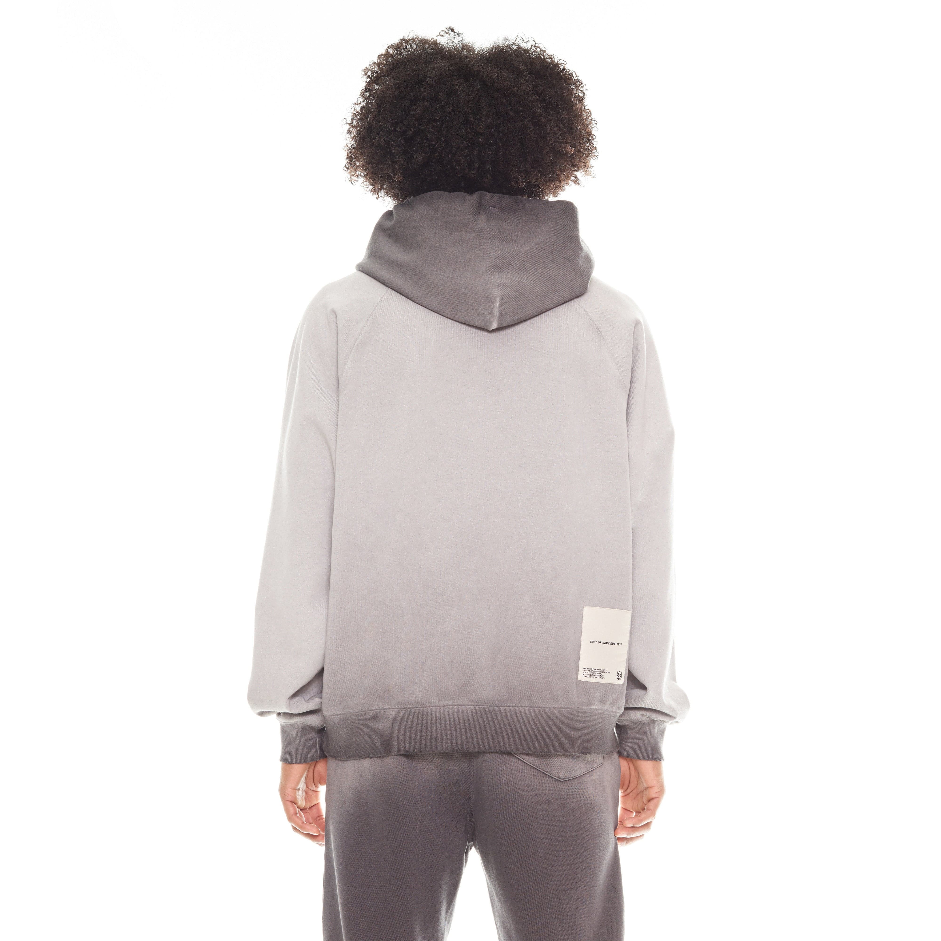 PULLOVER SWEATSHIRT IN VINTAGE CHARCOAL - Image 3